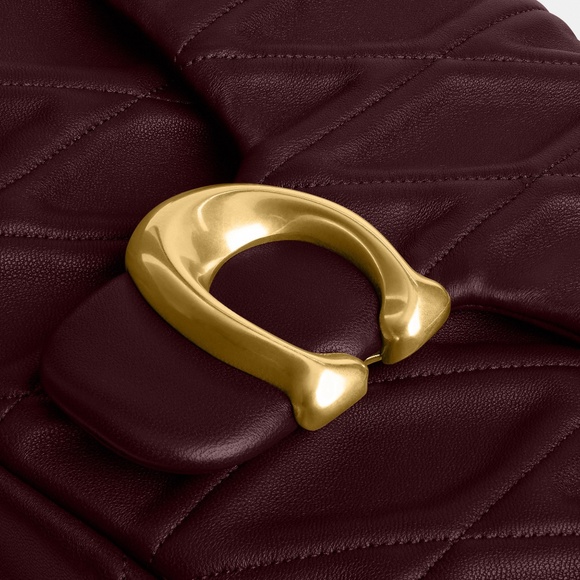 Coach Times Square Tabby Shoulder Bag With Quilting - Picture 3 of 10